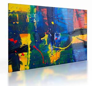 Tablou pe sticlă - Abstract (70x50 cm)