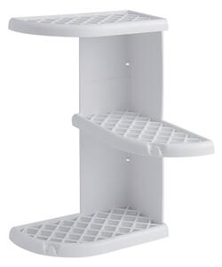 Gedy Gedy, Raft de colt OSCAR 230x375x230 mm, plastic ABS, alb, 8579