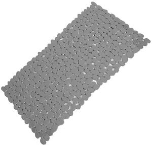Gedy Gedy, covoraș de baie RIVER 35 x 70 cm cu tratament anti-alunecare, PVC, gri, TAVA40108