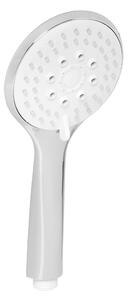 Invena Larisa, cap de dus manual 5 functii, alb-crom, INV-AS-03-002-X