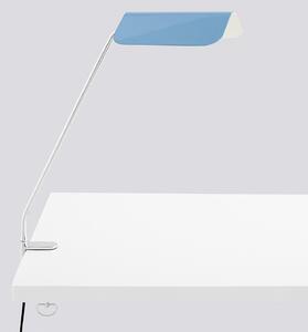 HAY Lampa cu clemă Apex, albastru pastel, înălțime 43 cm, E14, oțel, Albastru, Studiu / Birou, Metal, Design