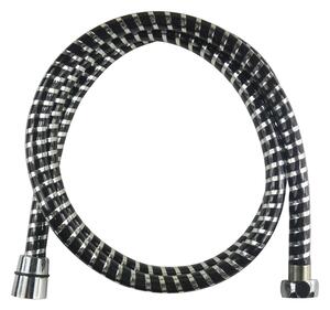 Mereo Mereo, Furtun dus 150 cm, negru - crom, MER-CB110B