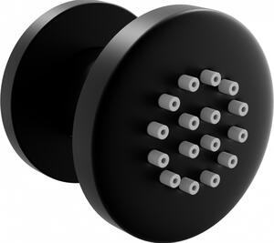 Mexen - duza dus pardoseala, rotunda, 50 mm, neagra, 79361-70