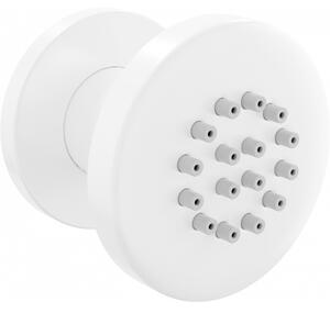 Mexen - duza dus pardoseala, rotunda 50 mm, alba, 79361-20