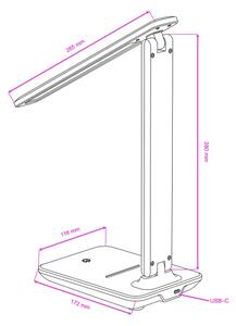 Brilagi-LED Lampă de masă cu intensitate reglabilă MODO LED/7W/230V 3000/4000/6500K maro