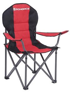 Scaun de camping Songmics Albastru 92x57x104 cm