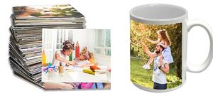 Pachet Promotional 110 Foto 10x15 cm Cana Personalizata Cadou