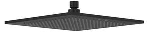 Cap de duș Villeroy&Boch, Universal Showers, pătrat, 25 x 25 cm, negru mat