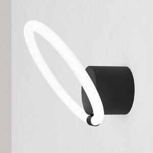 EGLO Caranacoa aplică de perete LED, Negru, Camera de zi / sufragerie, Metal, Modern
