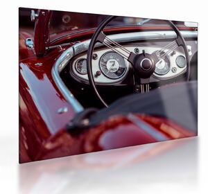 Tablou pe sticlă - Automobil (70x50 cm)