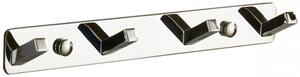 Mexen Accesorii Mexen, suport pentru prosoape cu 4 cârlige, crom, 709174-00