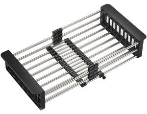 Mexen Accesorii Mexen, scurgere telescopică pentru chiuvetă de bucătărie, negru, 660730-70