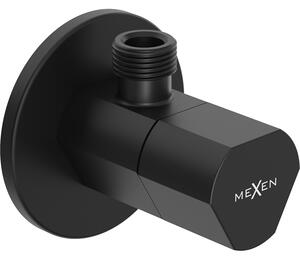 Mexen T, supapă de colț pentru robinet 1/2"x3/8", negru mat, 79973-70