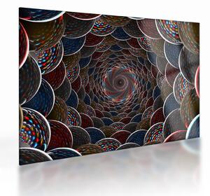 Tablou pe sticlă - Vortex (70x50 cm)