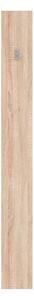 Cuier pentru hol NEPO PLUS, stejar sonoma, PAL laminat, 15x2x135 cm