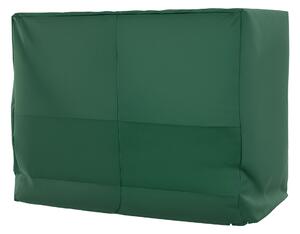Outsunny Husă pentru Leagăn cu 3 Locuri, Protecție Împotriva Ploii pentru Mobilier de Exterior, 240x133x185 cm, Verde | Aosom Romania