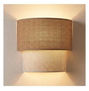 Brilagi - Aplica LED de perete BOHO ECO, 1xE27/10W/230V, bej/crem