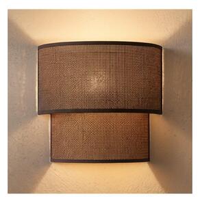Brilagi - Aplica LED de perete BOHO ECO 1xE27/10W/230V maro