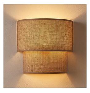 Brilagi - Aplică LED de perete BOHO ECO 1xE27/10W/230V bej