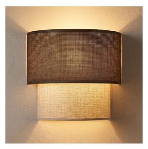 Brilagi - Aplica LED de perete BOHO ECO 1xE27/10W/230V maro/crem
