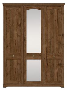Dulap PATRAS, stejar april, PAL, cu 3 usi, 153x59x208 cm