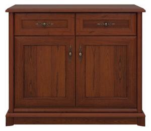 Comoda KENT EKOM2D2S, castan, PAL, 101x45x91 cm