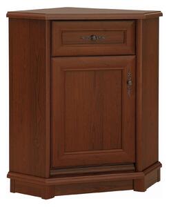 Comoda de dormitor KENT EKOM1DSN, castan, PAL, 60x61x91 cm