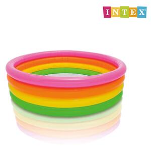 Piscină pentru copii INTEX „Sunset Glow” cu 4 inele - 56441np - Rainbow