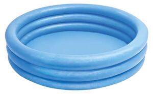 Piscină gonflabilă pentru copii INTEX cu 3 inele - 58426NP - Albastră