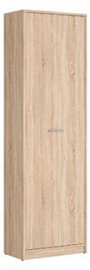 Dulap NEPO PLUS, stejar sonoma, PAL, cu o usa, 60x34x197 cm
