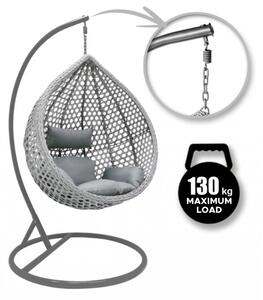 JAKS Balansoar suspendat gri premium