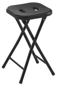 Gedy Sapho, Scaun de baie, 26x45,5x26 cm, negru, CO7614