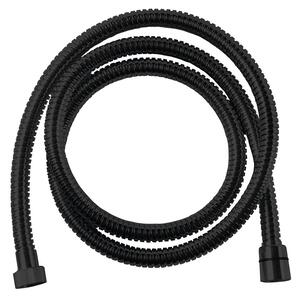 Sapho Sapho, furtun de duș metalic POWERFLEX, 150 cm, negru mat, FLEX150B