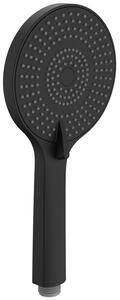 Sapho Sapho, duș cu masaj de mână, 3 moduri, Ø 120 mm, ABS/negru mat, SK879B
