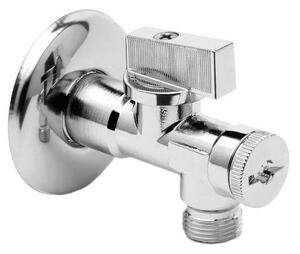 Arco Sapho, robinet de colt A-80 1/2'x3/8' cu filtru, anticalcare, crom