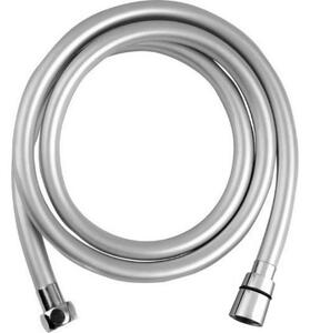 Sapho Sapho, furtun de duș din plastic neted SOFTFLEX, 150 cm, argintiu/crom, 1208-11