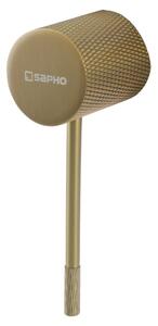 Sapho Sapho, baterie de baie de perete SOLARIS, auriu mat, WD008G-1