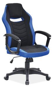 Scaun birou DETROIT OCN-38425, negru/albastru
