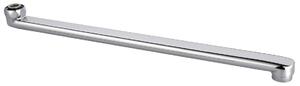 Aqualine Aqualine, Braț pentru robinet, 370 mm, plat, crom, 43992
