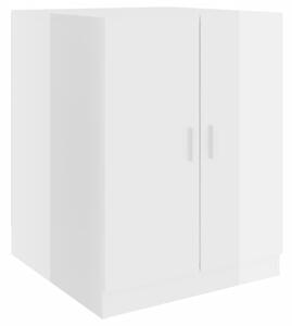 Dulap mașină de spălat, alb extralucios, 71x71,5x91,5 cm