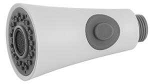 Gamma Lux, gura chiuveta cu 2 functii, 1/2", alb, GMA-SLU-LUX-WH