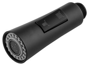 Gamma Nexo, gura chiuveta cu 2 functii, 1/2", negru, GMA-SLU-NEXO-BK