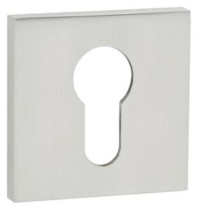 Kuchinox Kuchinox, rozetă cu mâner cu orificiu pentru inserția cilindrului, oțel periat, LAV-LK6_302R