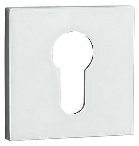 Kuchinox Kuchinox, rozeta maner cu orificiu pentru insertul cilindrului, crom, LAV-LK6_002A