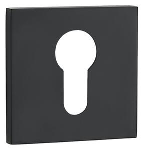 Kuchinox Kuchinox, rozetă mâner cu orificiu pentru inserția cilindrului, negru mat, LAV-LK6_902R