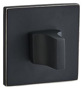 Kuchinox Kuchinox, rozeta cu maner pentru blocarea toaletei, negru mat-auriu, LAV-LK6_703A