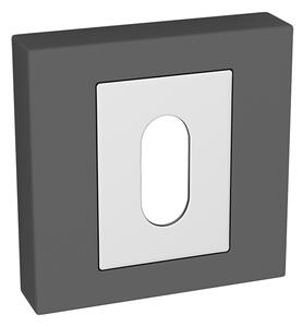 Kuchinox Kuchinox, rozeta maner pentru cheie interioara, grafit-crom, LAV-LK5_501A