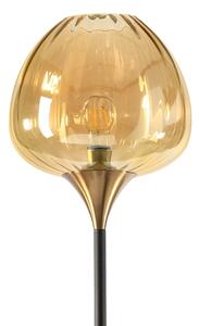 ONLI - Lampadar ELIDE 1xE27/15W/230V negru/cupru