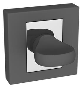 Kuchinox Kuchinox, rozeta cu maner pentru blocarea toaletei, grafit-crom, LAV-LK5_503A