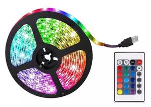Banda led rgb multicolor cu telecomanda 20 M